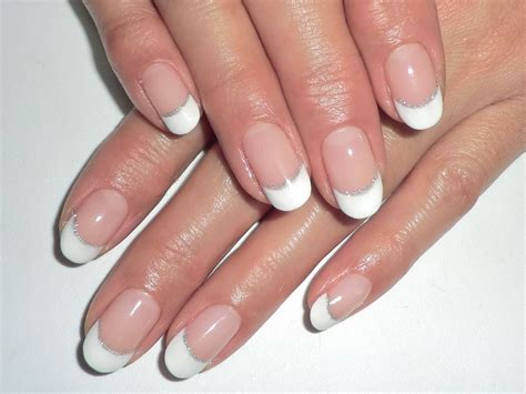 french manicure on round nails|french manicure nail designs pictures.